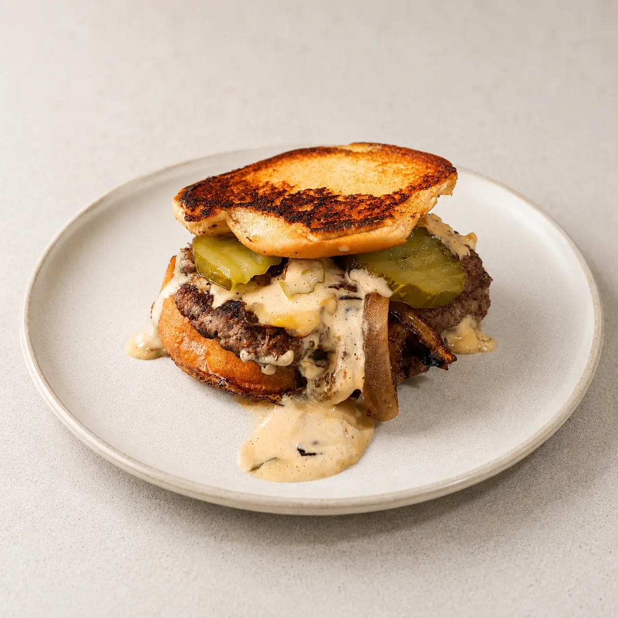 Professional menu photo of the same restaurant dish after editing